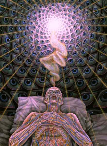 Dying by Alex Grey